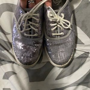 “Gently used” sequin vans size 7.5